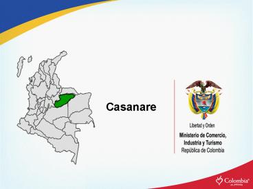 Perfil del departamento de Casanare