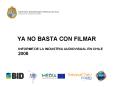 YA NO BASTA CON FILMAR PowerPoint PPT Presentation