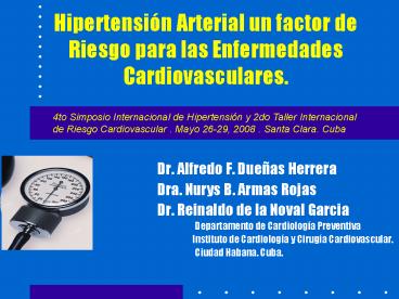 Dr' Alfredo F' Dueas Herrera