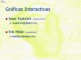 Grficas Interactivas PowerPoint PPT Presentation