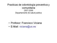 Practicas de odontolog