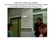 BIBLIOTECA REINALDO JIM