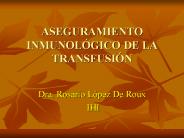 ASEGURAMIENTO INMUNOL