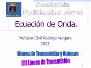 Ecuacin de Onda'