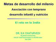 Metas de desarrollo del milenio Asociaci