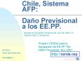 Chile, Sistema AFP: Dao Previsional a los EE'PP' PowerPoint PPT Presentation