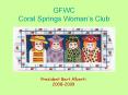 GFWC Coral Springs Womans Club PowerPoint PPT Presentation