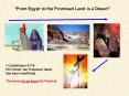 From Egypt to the Promised Land is a Desert PowerPoint PPT Presentation