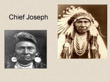 Chief Joseph
