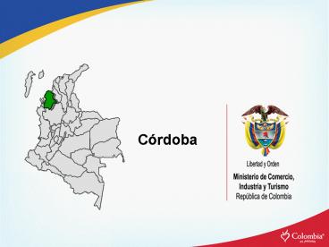 Perfil del departamento de Crdoba