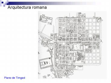 Arquitectura romana