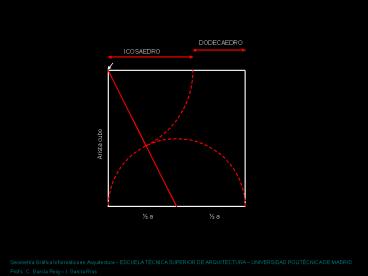Icosaedro determinado por solidos - GEOMETR