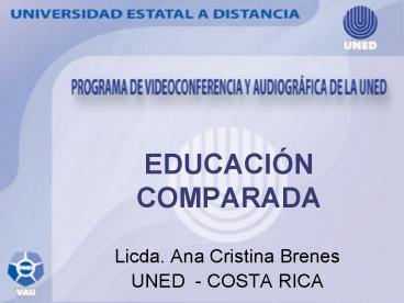 EDUCACIN COMPARADA