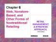 Web, NonstoreBased, and Other Forms of Nontraditional Retailing PowerPoint PPT Presentation