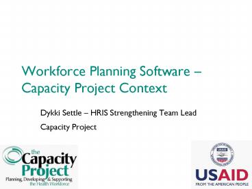 Workforce Planning Software 