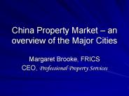 China Property Market 