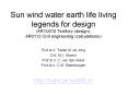 Sun wind water earth life living legends for design (AR1U010 Territory (design), AR0112 Civil engineering (calculations)) PowerPoint PPT Presentation
