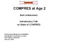 COMPRES at Age 2 PowerPoint PPT Presentation