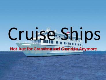 Cruise Ships