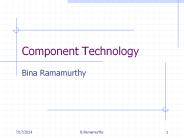 Component Technology