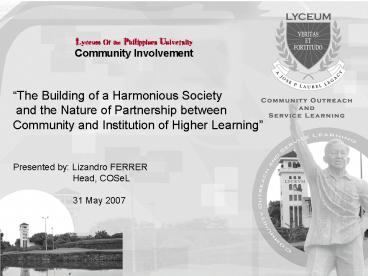 Lyceum Of the Philippines University