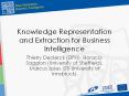 Knowledge Representation and Extraction for Business Intelligence PowerPoint PPT Presentation
