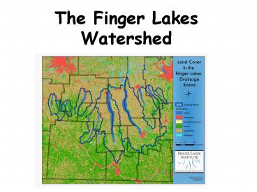 The Finger Lakes Watershed
