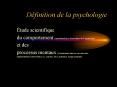 Dfinition de la psychologie PowerPoint PPT Presentation