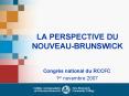 LA PERSPECTIVE DU NOUVEAU-BRUNSWICK PowerPoint PPT Presentation