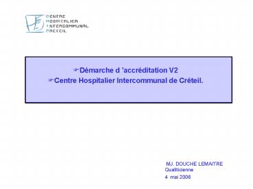 Dmarche daccrditation V2