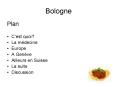 Bologne PowerPoint PPT Presentation