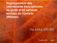 Regroupement des intervenants francophones en sant PowerPoint PPT Presentation