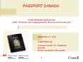 PASSPORT CANADA PowerPoint PPT Presentation