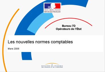 Bureau 7D Oprateurs de ltat