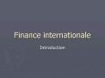 Finance internationale PowerPoint PPT Presentation
