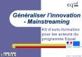 Gnraliser linnovation Mainstreaming PowerPoint PPT Presentation