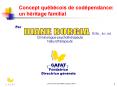 Concept qubcois de codpendance: un hritage familial PowerPoint PPT Presentation