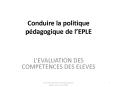 Conduire la politique p PowerPoint PPT Presentation