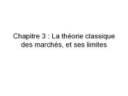 Chapitre 3 : La th