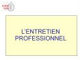 LENTRETIEN PROFESSIONNEL PowerPoint PPT Presentation