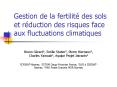 Gestion de la fertilit des sols et rduction des risques face aux fluctuations climatiques PowerPoint PPT Presentation