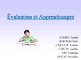 valuation et Apprentissages PowerPoint PPT Presentation