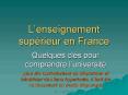 Lenseignement suprieur en France PowerPoint PPT Presentation