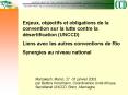 Enjeux, objectifs et obligations de la convention sur la lutte contre la d PowerPoint PPT Presentation