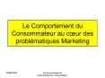 Le Comportement du Consommateur au c PowerPoint PPT Presentation