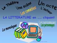 LA LITTERATURE en cliquant