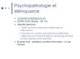Psychopathologie%20et%20d PowerPoint PPT Presentation