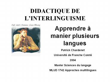 Apprendre manier plusieurs langues