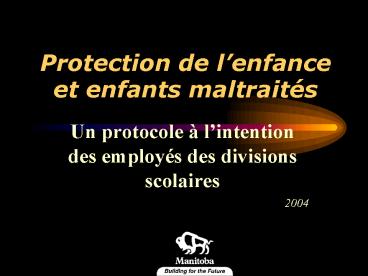 Protection de lenfance et enfants maltraits