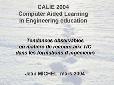 Prsentation PowerPoint